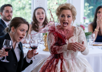 Sibling Purposefully Drenched Their Mother In Red Wine At Brother’s Wedding