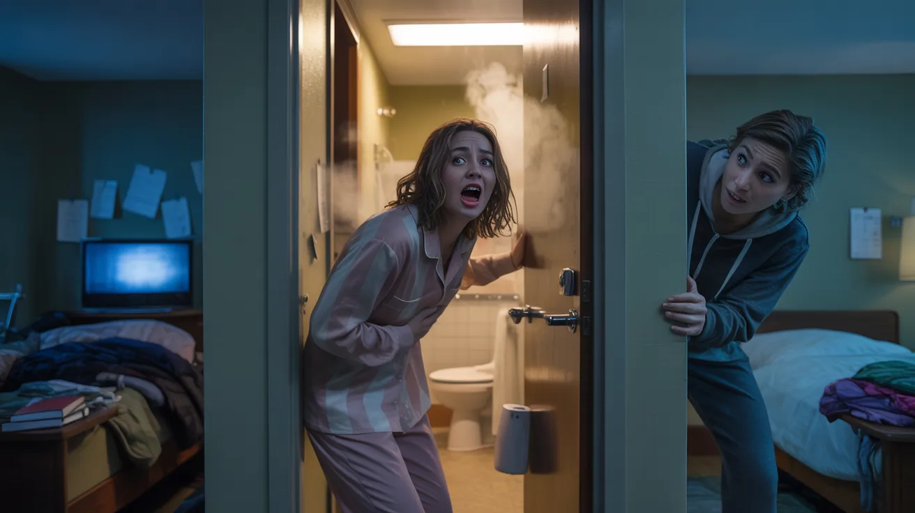 She Locked Herself in the Bathroom for 90 Minutes, Then Got Mad When Her Roommate Found Another One She Locked Herself in the Bathroom for 90 Minutes, Then Got Mad When Her Roommate Found Another One