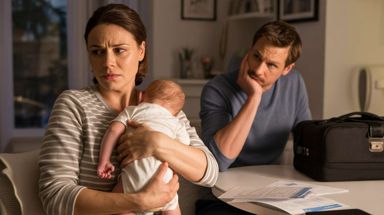 Wife Gives Up Health And Savings For Husband, While He Demands Paternity Proof After Birth