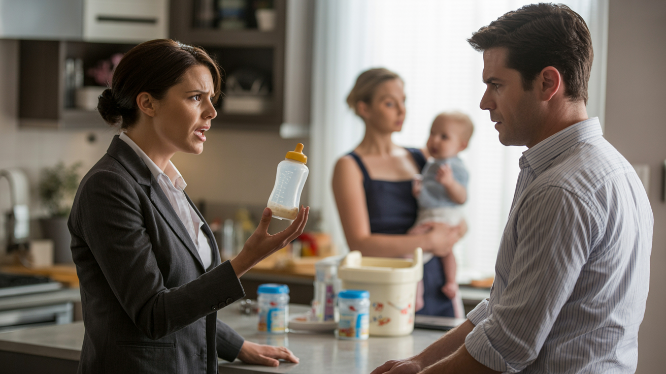 Working Mother Entrusts Her Husband With A Vital Errand, Then He Goes "We Have Food At Home"