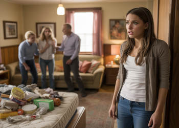 Woman Triggers Family Chaos By Sharing Texts After Returning Home To Trashed Bedroom