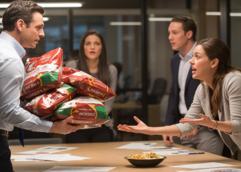 Manager Treats His Entire Team To Chipotle Lunch, But One New Member Writes A Surprising Note On Her Order