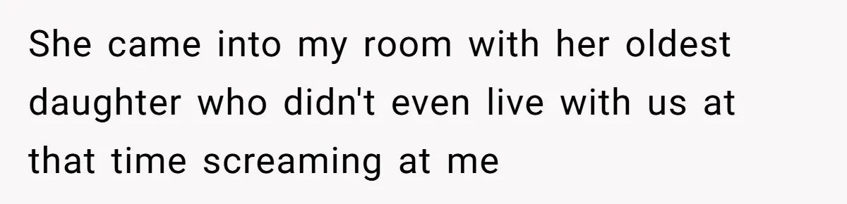 Grieving Son Uncovers A Financial Betrayal After His Late Father Leaves A Secret Will She came into my room with her oldest daughter who didn't even live with us at that time screaming at me