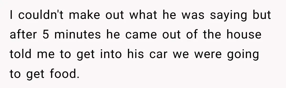 Grieving Son Uncovers A Financial Betrayal After His Late Father Leaves A Secret Will I couldn't make out what he was saying but after 5 minutes he came out of the house told me to get into his car we were going to get...