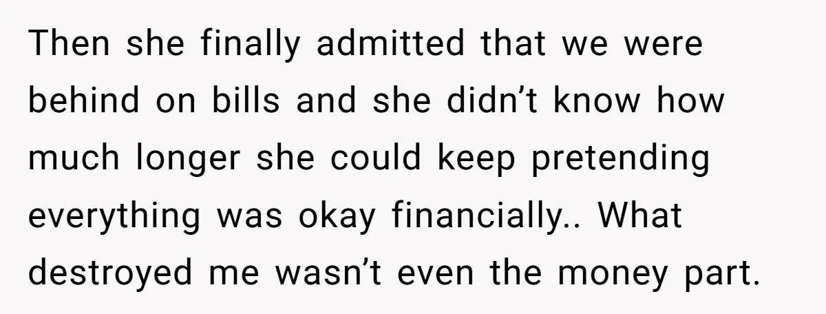 One Honest Conversation With His Mom Changed the Way He Sees Parents Forever Then she finally admitted that we were behind on bills and she didn’t know how much longer she could keep pretending everything was okay financially.. What destroyed me wasn’t even...