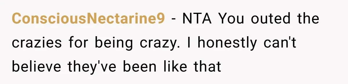 Couple Exposes Brother-In-Law’s “Secret Pregnancy Ban” Demand, Family Turns Against Him ConsciousNectarine9 − NTA You outed the crazies for being crazy. I honestly can't believe they've been like that