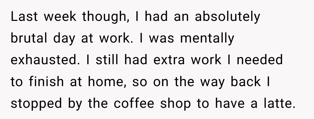 Last week though, I had an absolutely brutal day at work. I was mentally exhausted. I still had extra work I needed to finish at home, so on the way...