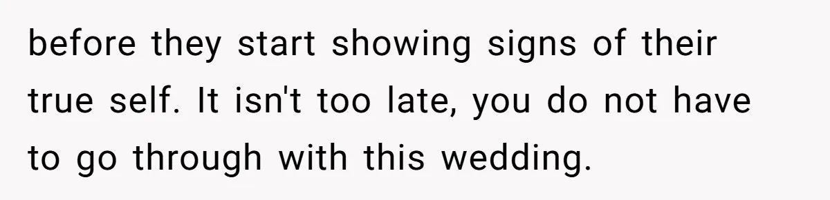 His Fiancée Expected Him to Pay Every Bill After Marriage, While She Kept Her Entire Salary before they start showing signs of their true self. It isn't too late, you do not have to go through with this wedding.