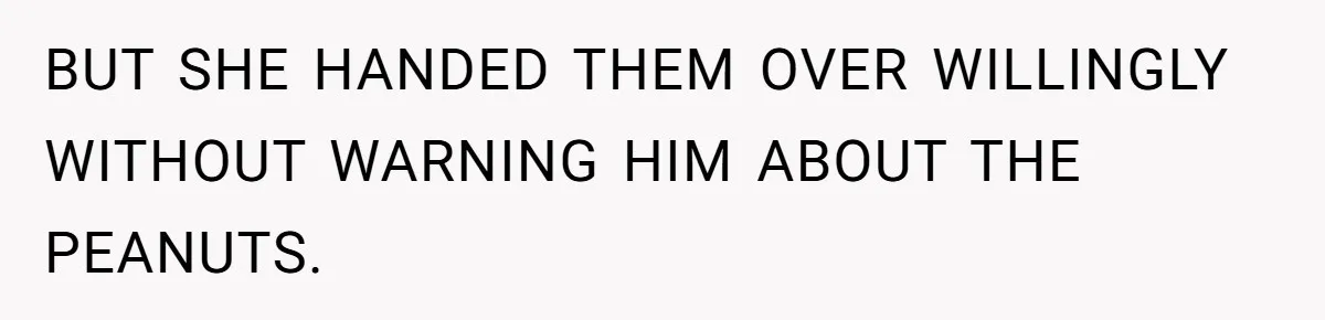 A 21-Year-Old Bakery Worker Tried to Expose a Coworker’s Mistake, and It Spiraled Into a Job Being Lost BUT SHE HANDED THEM OVER WILLINGLY WITHOUT WARNING HIM ABOUT THE PEANUTS.