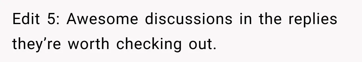 Edit 5: Awesome discussions in the replies they’re worth checking out.