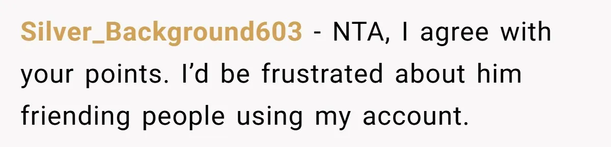 He Removed His Nintendo Account From the Family Switch After His Little Brother Took Over His Profile, and the Family Drama Exploded Silver_Background603 − NTA, I agree with your points. I’d be frustrated about him friending people using my account.