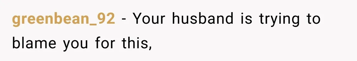 She Lost Her Temper After Her Husband Refused to Tell Her Where Their Injured Toddler Was Taken, and Now Everything Is Falling Apart greenbean_92 − Your husband is trying to blame you for this,
