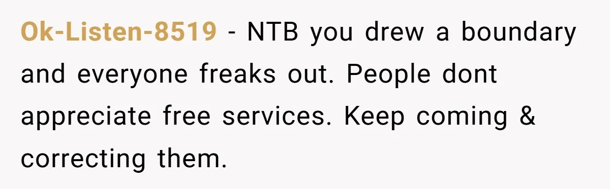 He Finally Refused to Be the Designated Driver After Endless 2 A.M. Waits, and His Friend Group Called Him “Not Down for the Group” Ok-Listen-8519 − NTB you drew a boundary and everyone freaks out. People dont appreciate free services. Keep coming & correcting them.