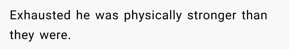 Mom Admits She Hates Her Life After Catching The First Terrifying Signs Of Her Child’s Disability Exhausted he was physically stronger than they were.