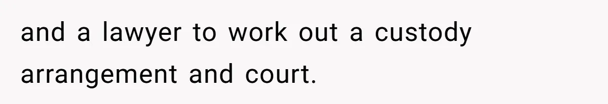 Father Traded His Three-Year Relationship For A DNA Swab and a lawyer to work out a custody arrangement and court.