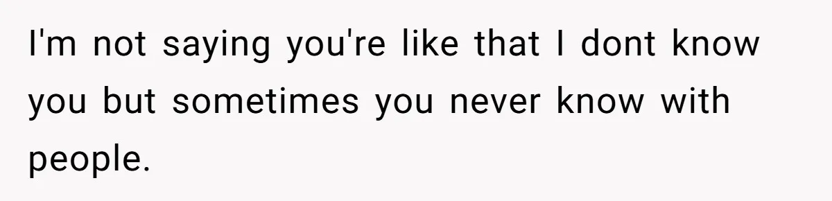 Father Traded His Three-Year Relationship For A DNA Swab I'm not saying you're like that I dont know you but sometimes you never know with people.