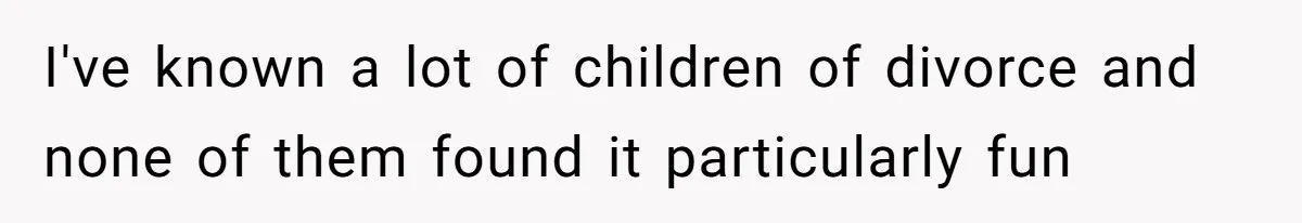 Father Traded His Three-Year Relationship For A DNA Swab I've known a lot of children of divorce and none of them found it particularly fun
