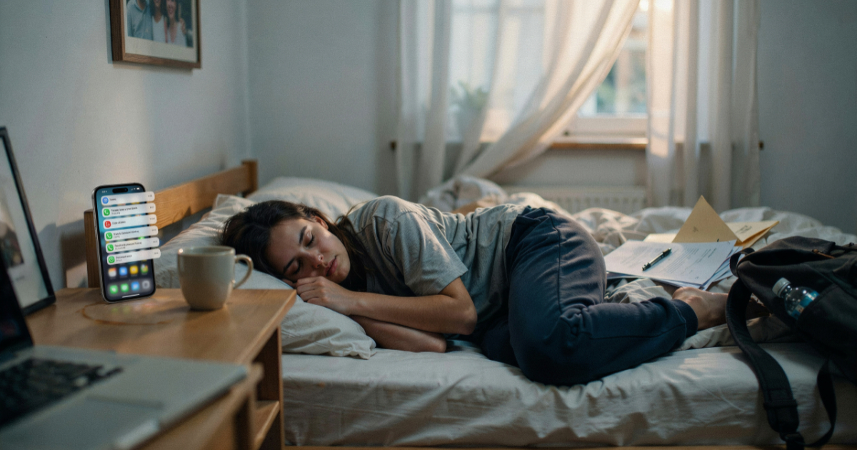 Student Slept Through 30 Calls From Parents After Defending His Thesis, Parents Assumed The Worst