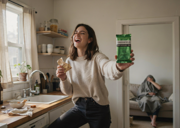 Fiancé Left Green-Out Bedridden After Sneaking Unlabeled Kitchen Candy And Breaking Household Protocol