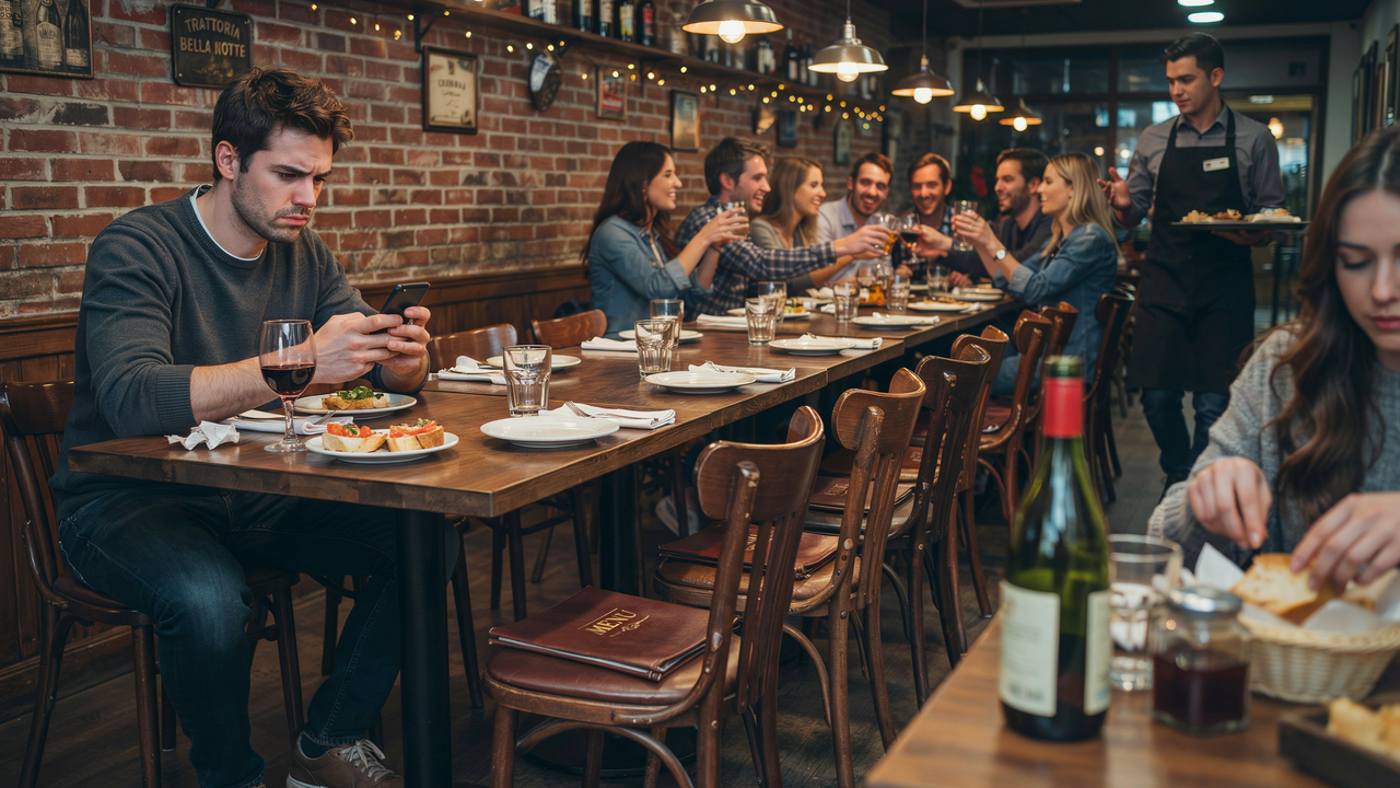 Friends Show Up 90 Minutes Late With No Updates — Guy Leaves Restaurant And Gets Called Dramatic
