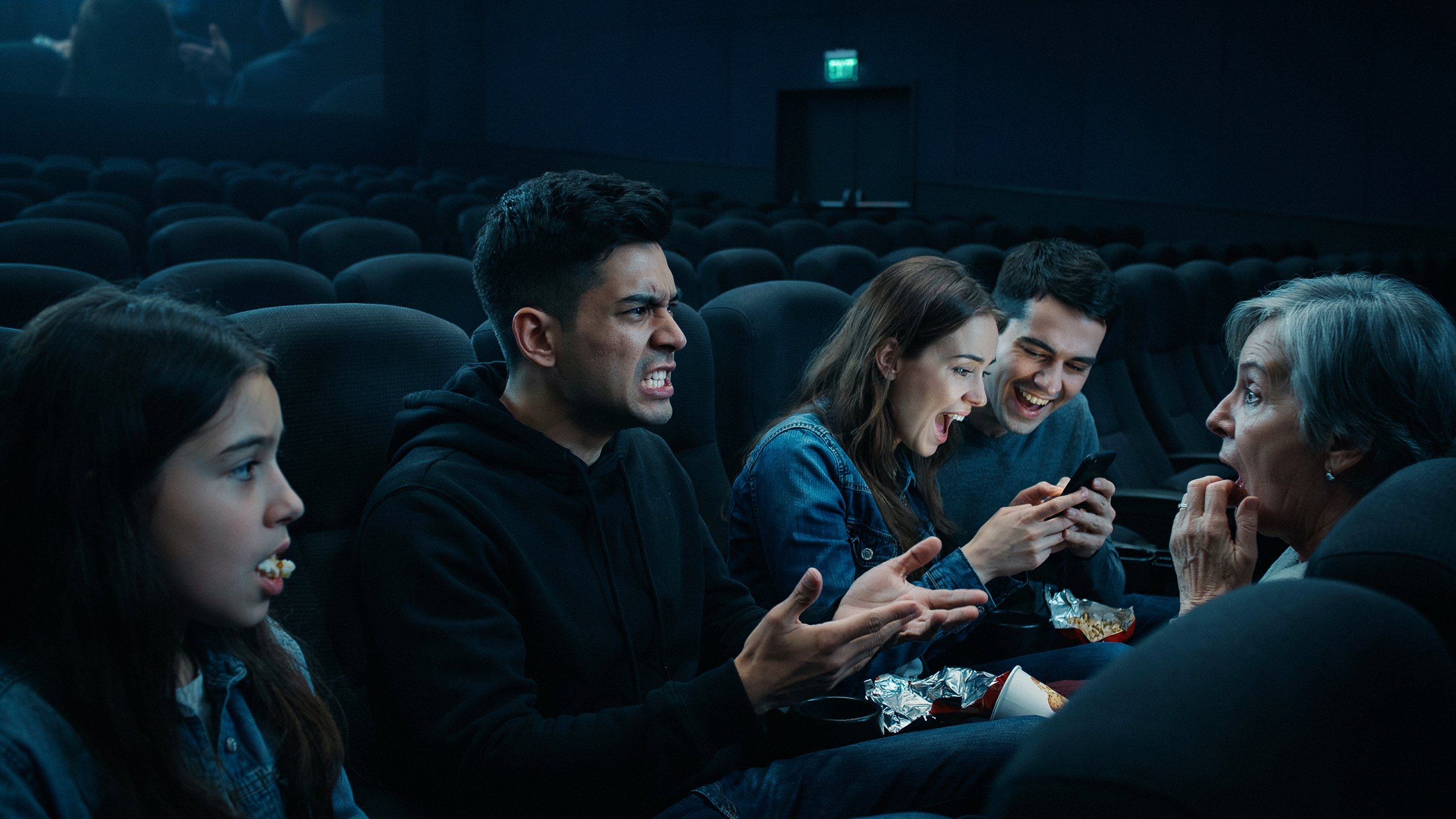 He Snapped at a Disruptive Couple During a Movie, But One Detail in His Story Sparked a Bigger Debate
