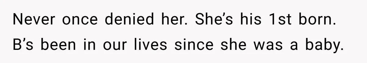 He Stopped His Niece From Serving Herself at Dinner, Now the Entire Family Thinks He’s the Villain Never once denied her. She’s his 1st born. B’s been in our lives since she was a baby.