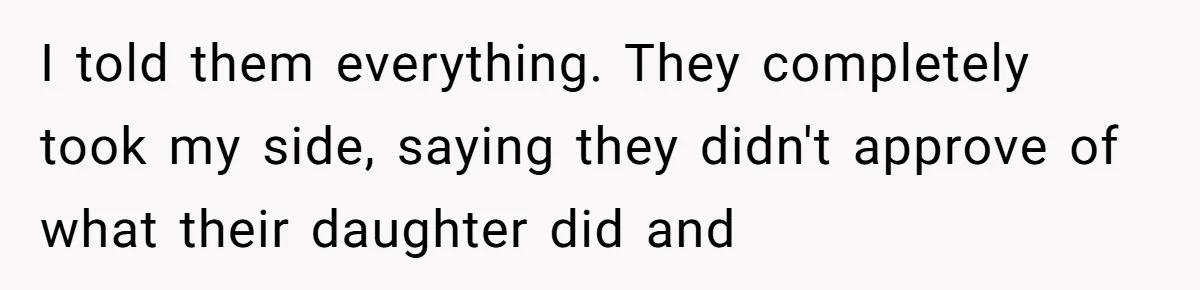 She Ended Their Engagement Over Text, Then Lashed Out When He Calmly Accepted It I told them everything. They completely took my side, saying they didn't approve of what their daughter did and