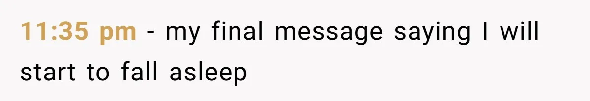 Husband Claims He Got Scammed After Wife Finds $4000 Payment To Escort And Hotel Key Photo 11:35 pm - my final message saying I will start to fall asleep