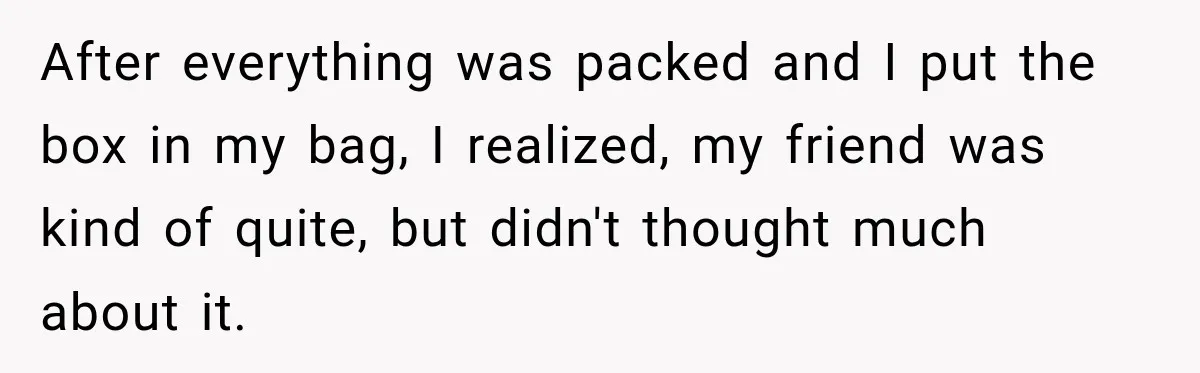 She Brought Tupperware to a Burger Restaurant, and Her Friend Was Mortified After everything was packed and I put the box in my bag, I realized, my friend was kind of quite, but didn't thought much about it.