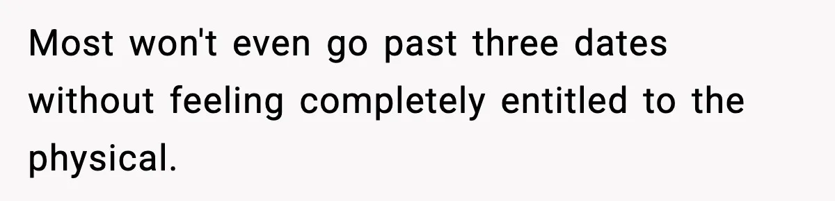 She Doesn’t Believe Her Husband’s Retraction After He Confessed His Emotional Affair Became Physical Most won't even go past three dates without feeling completely entitled to the physical.