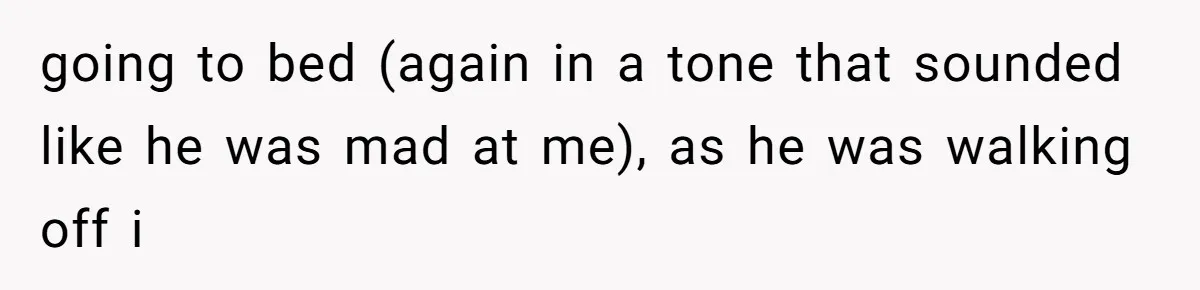 Daughter Feels Worthless Because Her Dad Treats His 18-Year-Old Girlfriend Bette going to bed (again in a tone that sounded like he was mad at me), as he was walking off i