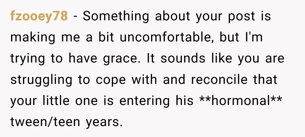 fzooey78 − Something about your post is making me a bit uncomfortable, but I'm trying to have grace. It sounds like you are struggling to cope with and reconcile that...