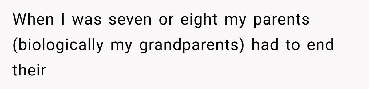The Maternal Mirage: Inside The Twisted Mind Of A Bio-Mother Who Threatens To "End" Her Child For Existing When I was seven or eight my parents (biologically my grandparents) had to end their