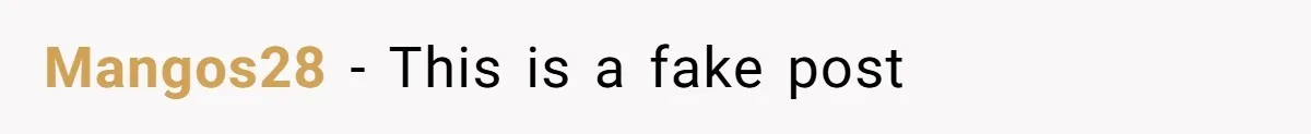 Mangos28 − This is a fake post