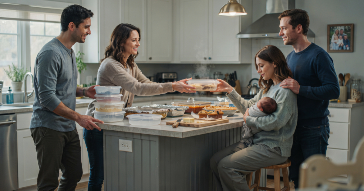 Woman Spends a Weekend Cooking Six Weeks of Meals for Her New Mom Friend, Now Everyone’s Calling It Tacky