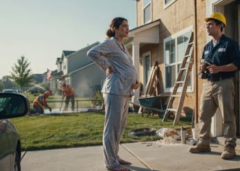 Construction Started At 7 A.M. Every Day, Then One Morning Pregnant Woman Lost It