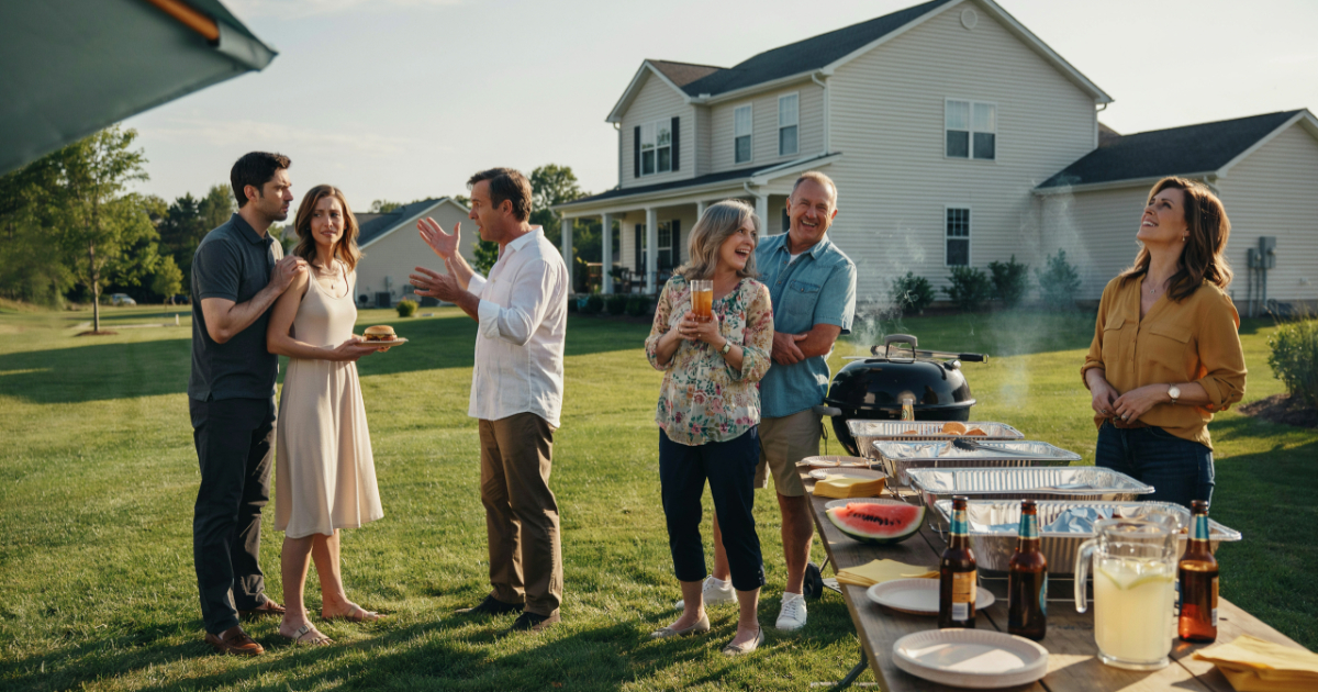 Wife Calls His Family Misunderstood, He Says One Barbecue Will Prove Everything Wife Calls His Family Misunderstood, He Says One Barbecue Will Prove Everything