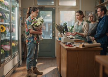 Cashier Mocked Her For Buying Flowers, Then Learned They Were For A Grave