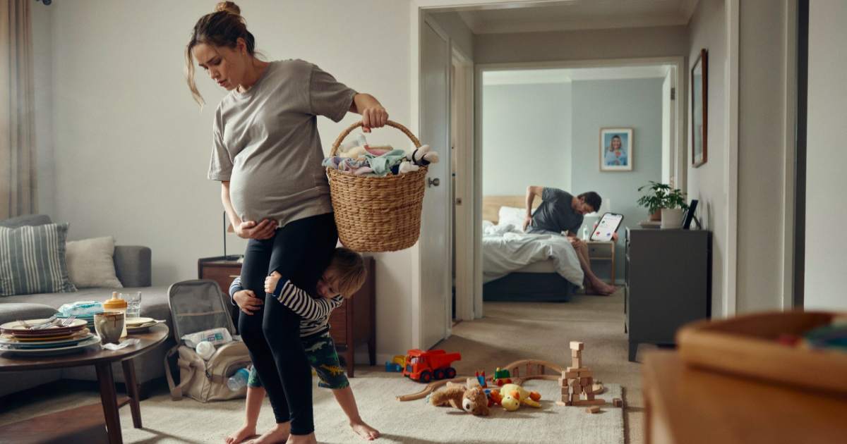 Pregnant Woman Snaps After Husband Develops a New Ailment Whenever Chores Appear
