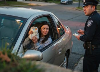 Driver’s Honest Answer About Buying Tampons Leaves Police Officer Speechless