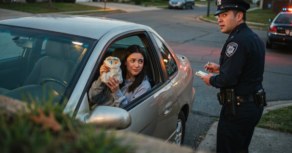 Driver’s Honest Answer About Buying Tampons Leaves Police Officer Speechless Driver’s Honest Answer About Buying Tampons Leaves Police Officer Speechless