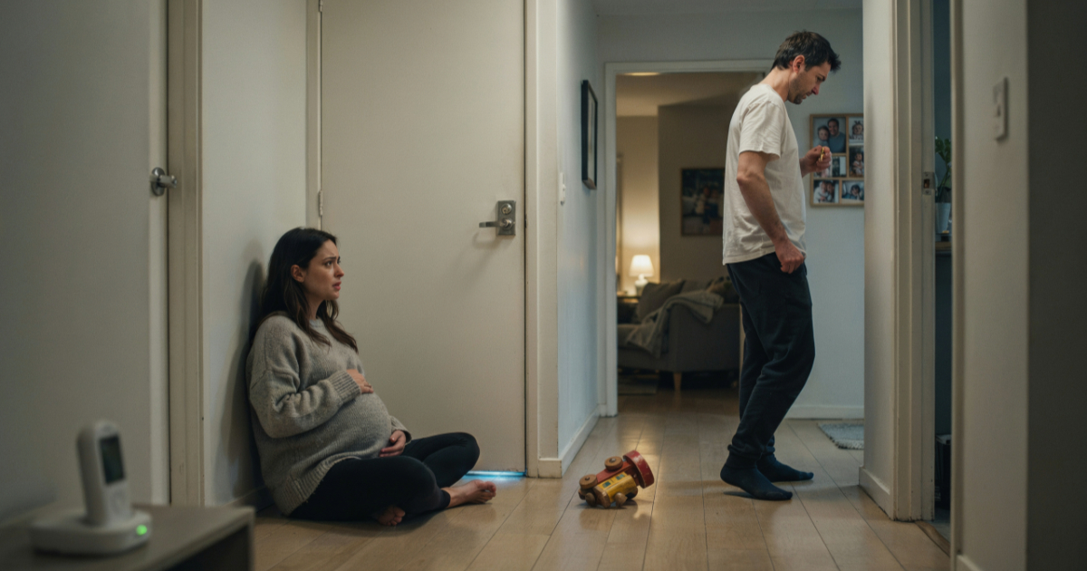 Pregnant Wife Finds a Locked Room in Her Own Home, Husband Refuses to Open It Until Morning