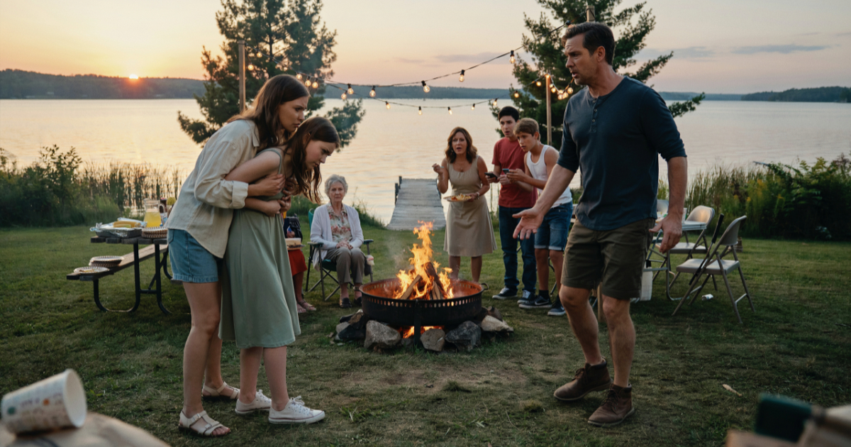 Husband Throws Stepdaughter’s Phone Into a Lake to “Make Things Fair,” Wife Walks Out of the Reunion Husband Throws Stepdaughter’s Phone Into a Lake to “Make Things Fair,” Wife Walks Out of the Reunion