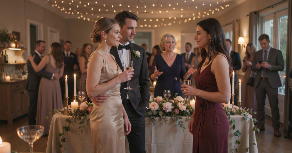 Man Sees His Ex at a Wedding, Then Falls Even More in Love With His Wife