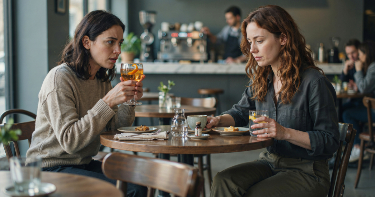 Sober Woman Offers Friend Bitters Drink, Then Faces A Recovery Debate