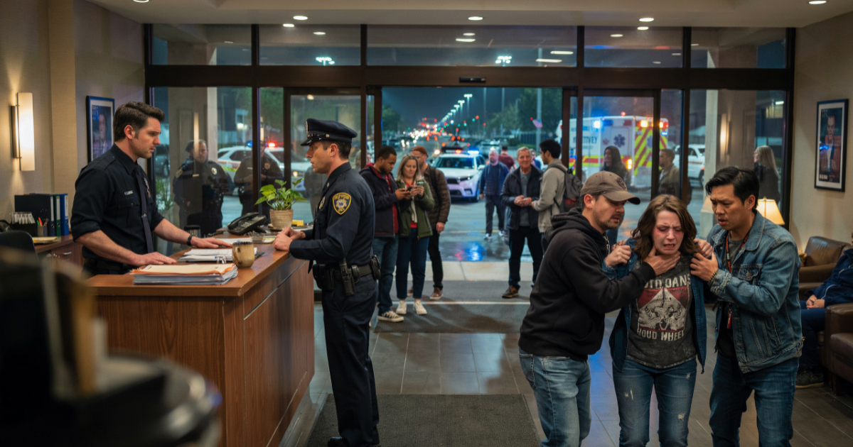 Officer Brings an Injured Concertgoer Into a Hotel, Then Tries to Leave Her There