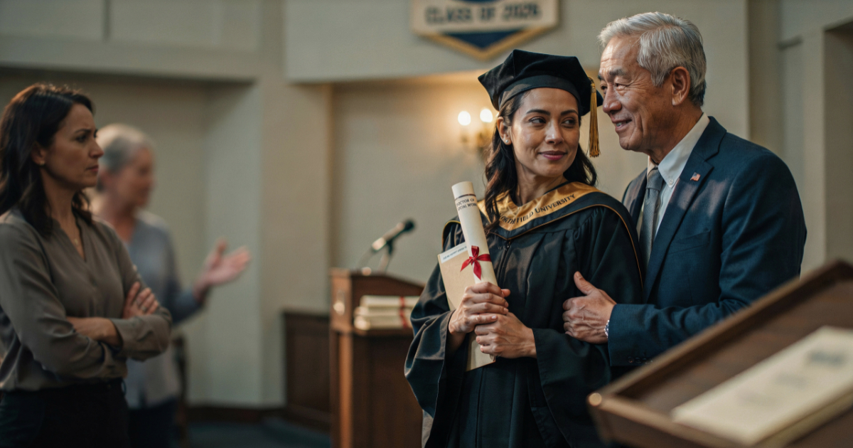His Aunt Wanted A “Real Doctor” In Charge, So He Earned His Doctorate And Proved Her Wrong