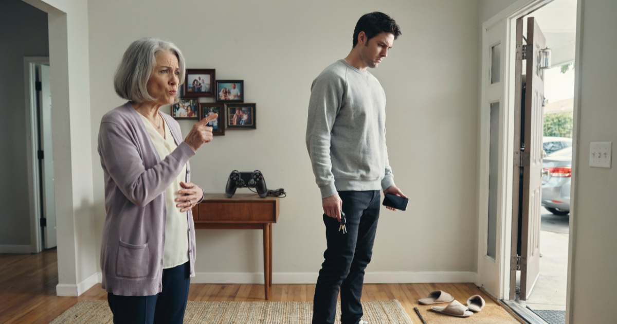 33-Year-Old Man Gets “Grounded” By His Mom After She Catches Him Swearing