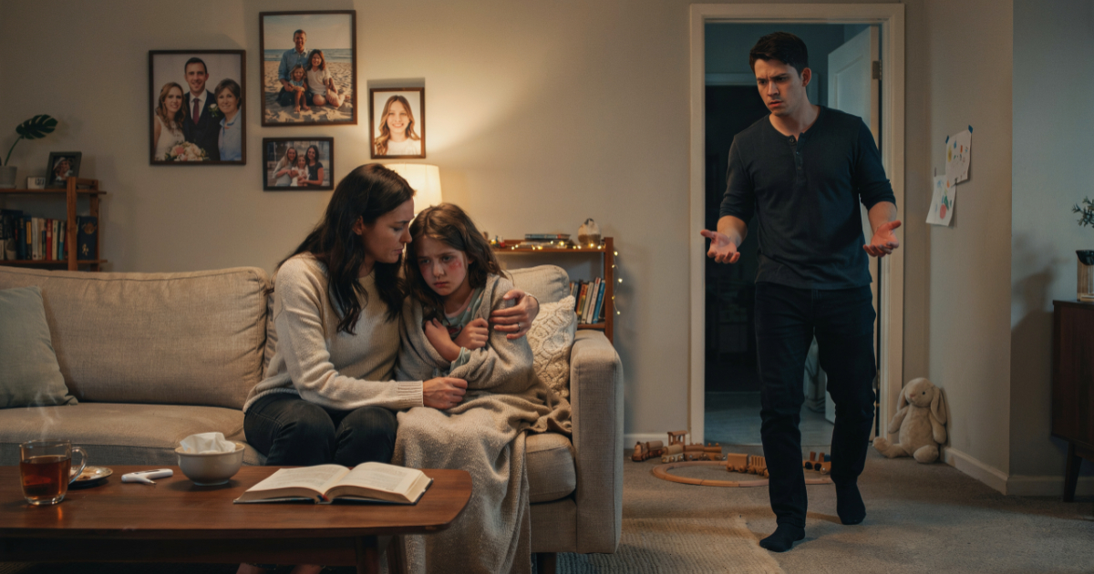 Widow Lets Sick Daughter Sleep On The Couch, But Her Boyfriend Says She’s Disrespecting Him Widow Lets Sick Daughter Sleep On The Couch, But Her Boyfriend Says She’s Disrespecting Him
