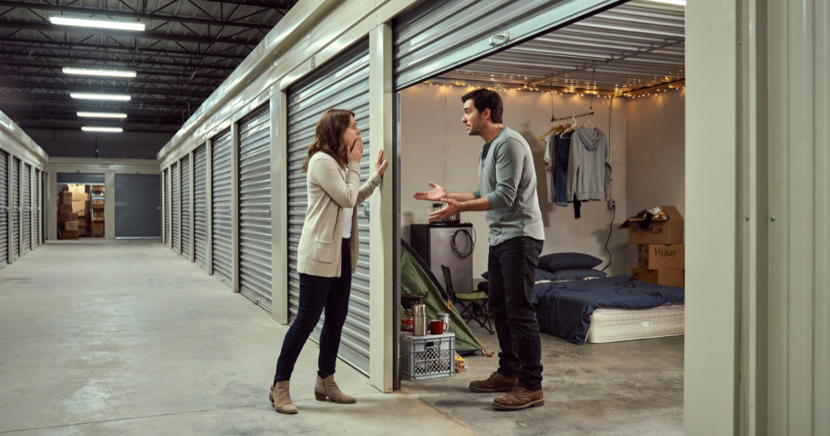 Man Finds Cousin Living In His Storage Unit, Then Cancels The Secret Apartment He Never Approved